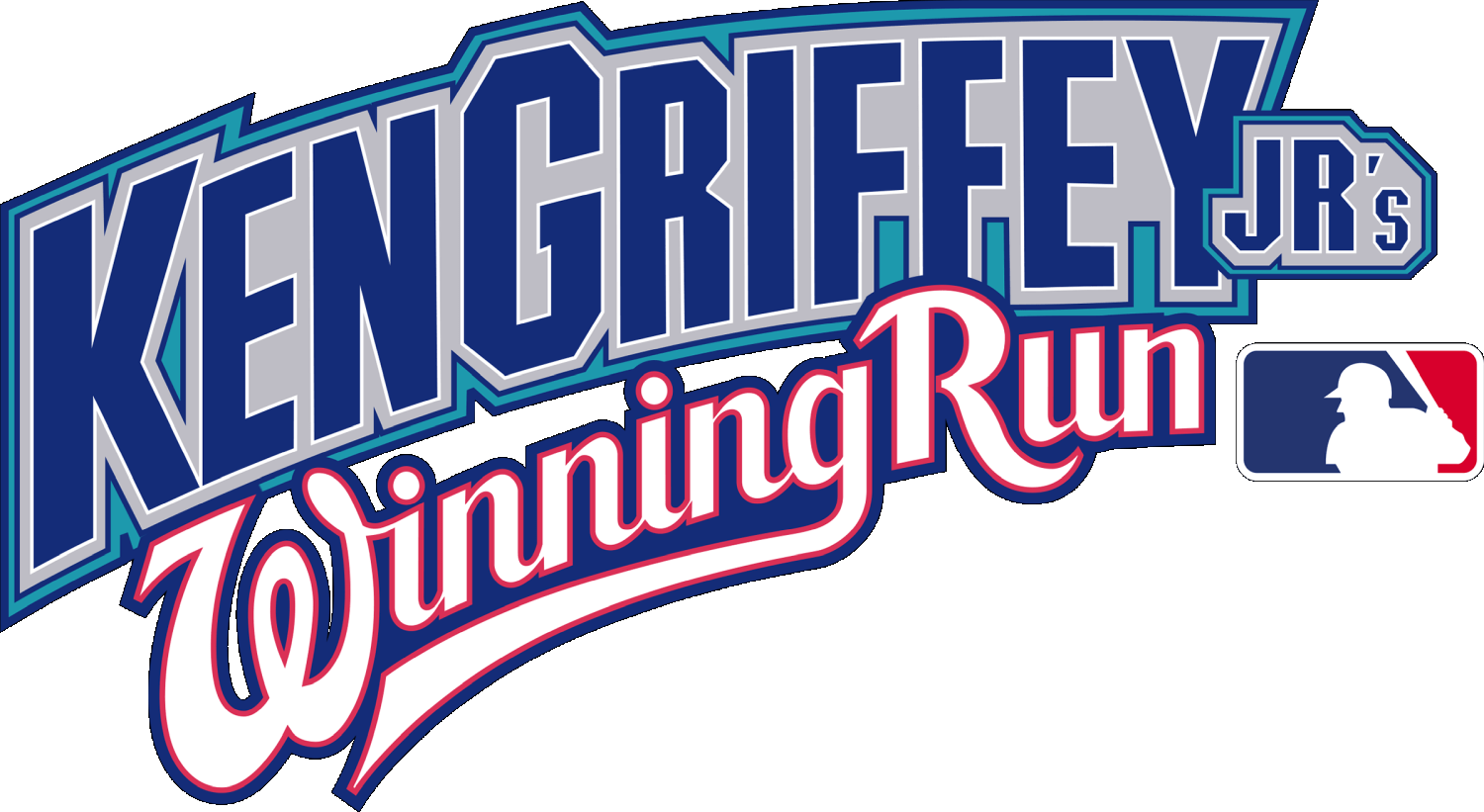Ken Griffey Jr's Winning Run logo for Super Nintendo